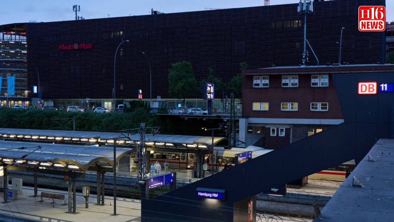 17 people stabbed at Hamburg's central train station